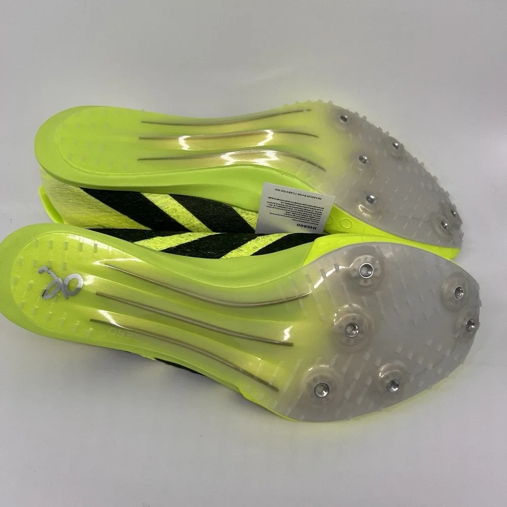 Adidas Adizero Prime SP 3 Strung Lucid Lemon Track Spikes Mens 7.5 Tool IH5800